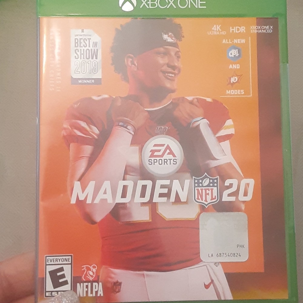 Madden 2020 Game for xbox 360